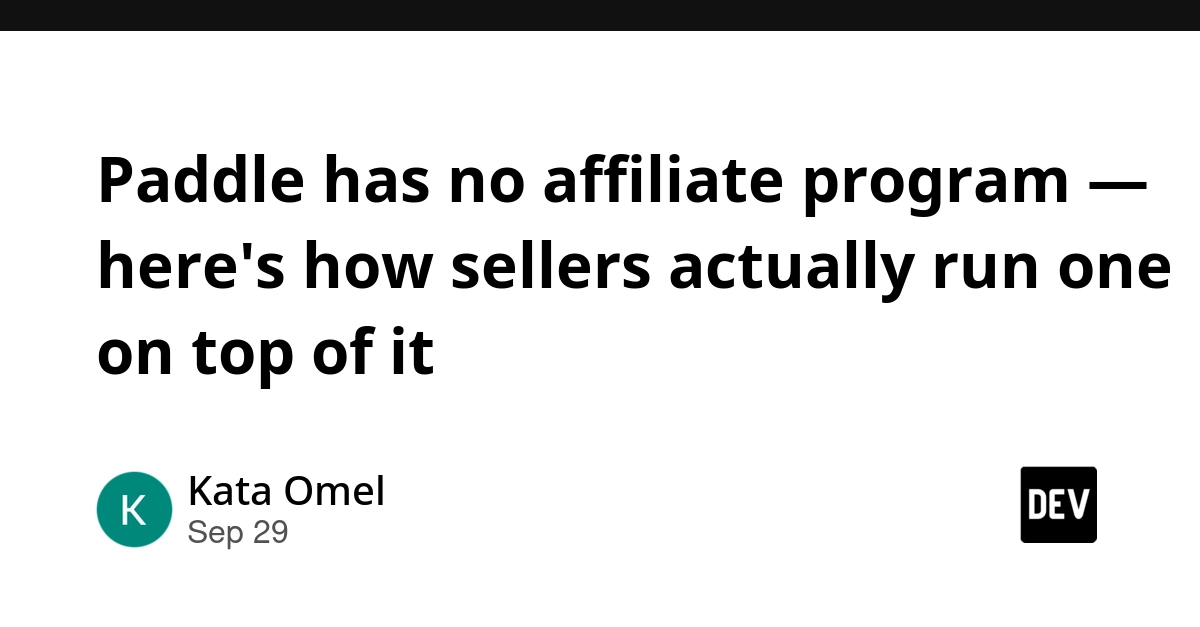 How to Run an Affiliate Program on Top of Paddle