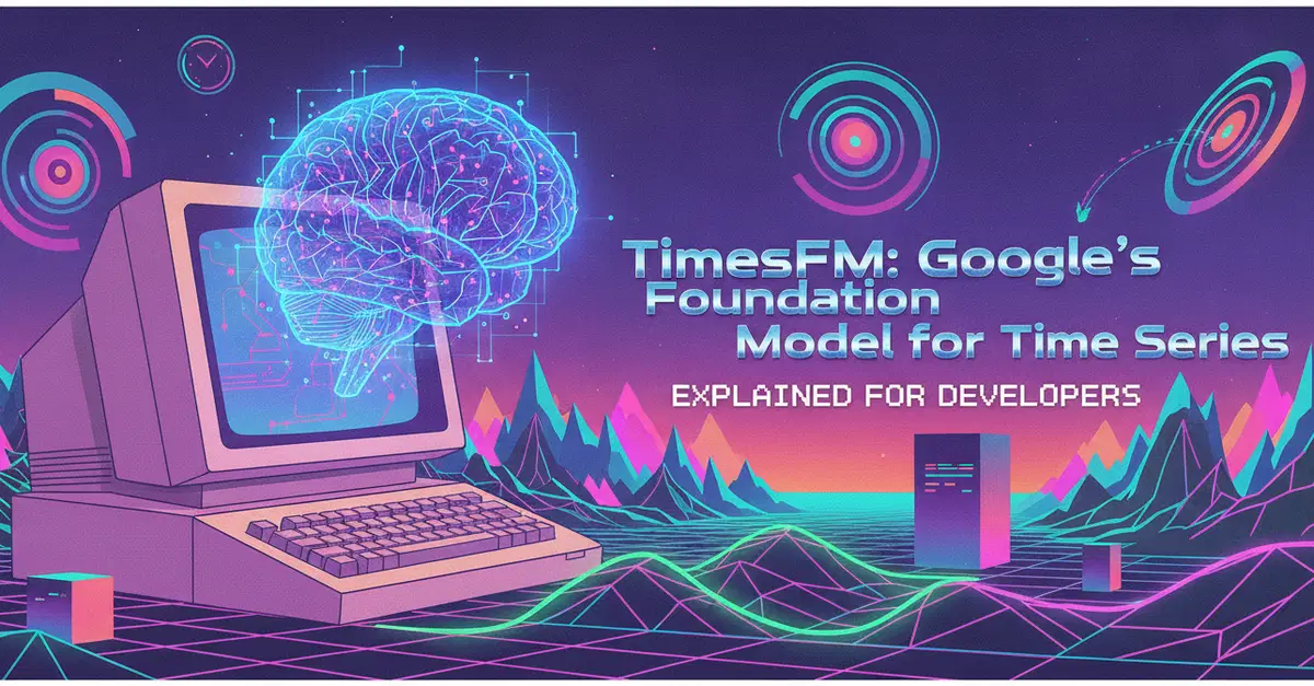 TimesFM: Google's Foundation Model for Time Series Forecasting